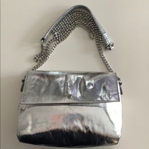 Banana Republic Silver Chain Crossbody